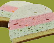 Cassata or Kulfi Log